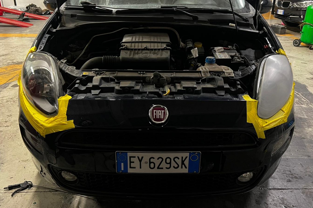 Verniciatura fanali auto a Bologna e Funo